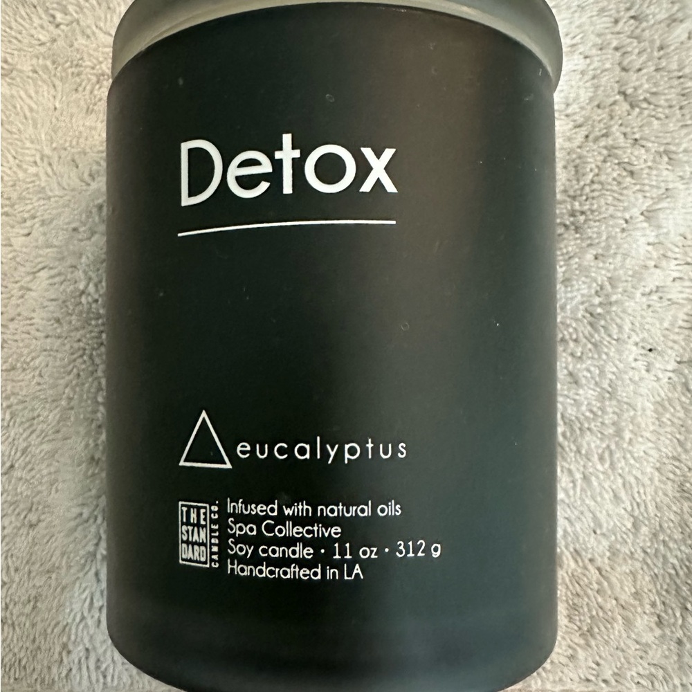 Eucalyptus Soy Candle - Black